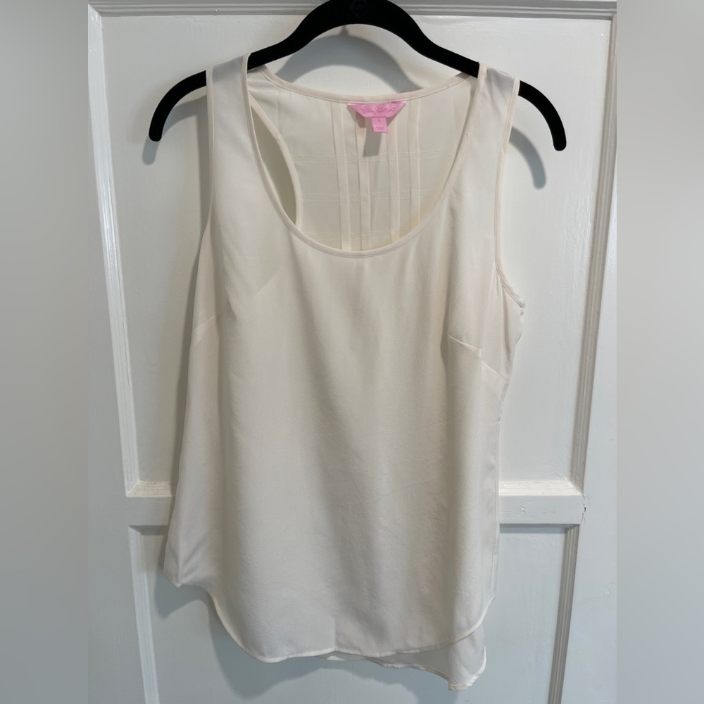 Lily Pulitzer White Top 🤍